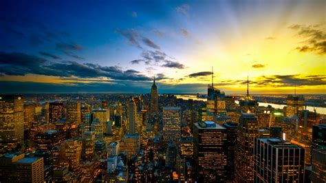 A city is a large human settlement. New York City Colors Wallpapers | HD Wallpapers | ID #10619