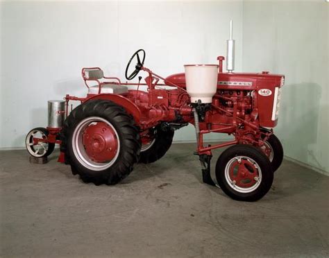 Farmall 140 Tractor With Planter Photograph Wisconsin Historical