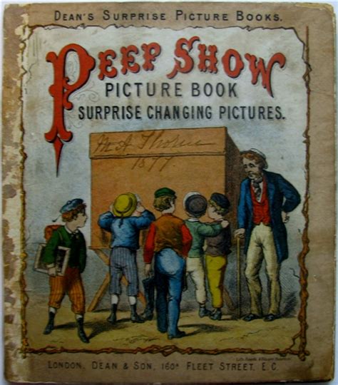 Dean And Son Peep Show Picture Book