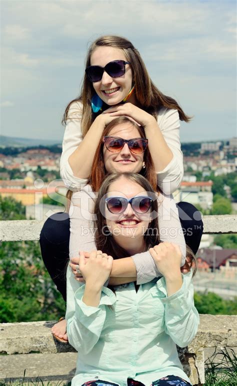 Three Best Friends Stock Photos