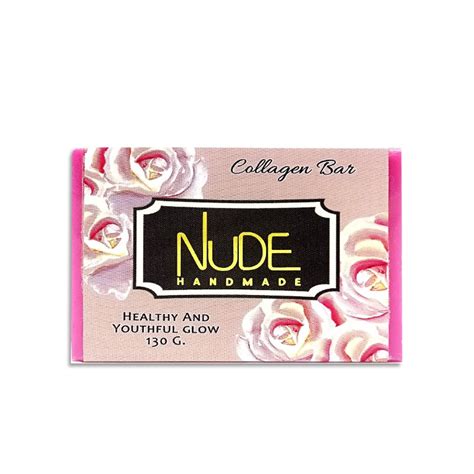 Nude Handmade Essentials Collagen Bar Soap Beauty Personal Care