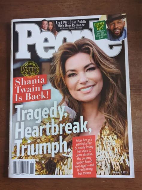 People Magazine January 2nd 2023 Shania Twain Is Back Rp 599 Picclick
