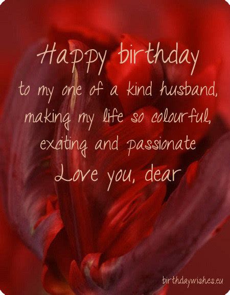 50 Romantic Happy Birthday Wishes For Husband With Images