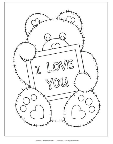 We Love You Coloring Pages at GetColorings.com | Free printable