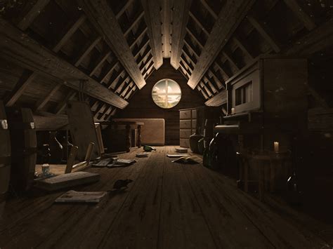 Old Attic Finished Projects Blender Artists Community