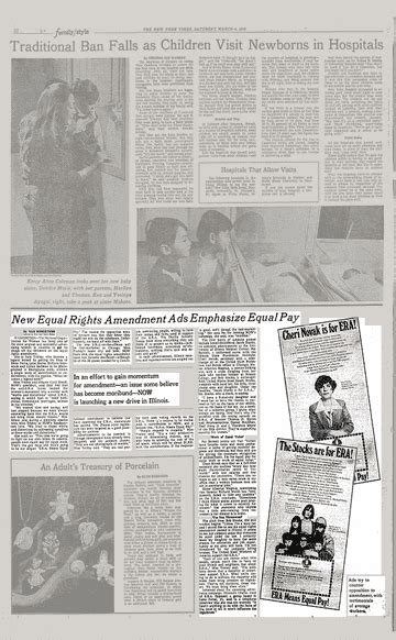 New Equal Rights Amendment Ads Emphasize Equal Pay The New York Times