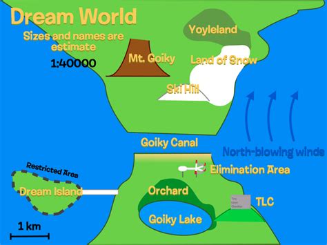 Yoylebling The Map Of Dream World