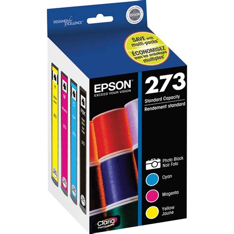 Looking for epson toners instead? Epson 273 Claria Premium Ink Cartridge Multi-Pack T273520 B&H