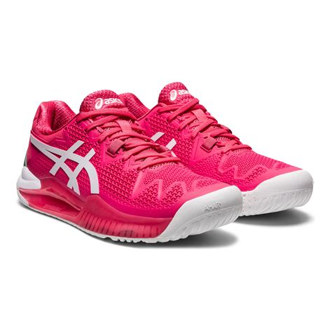 Buy Asics Gel Resolution 8 All Court Shoe Women Pink White Online