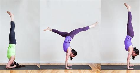 Here Are The Nine Moves You Need To Do To Master Handstands Handstand