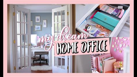 My Dream Home Office Space Office Tour 2019 Youtube