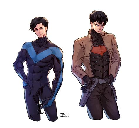 Jjmk Jjmk Nightwing X Redhood Fan Art Nightwing And Red Hood Shenanigans Nightwing Jason