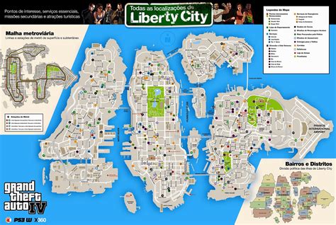 Big Gta 4 Map Grand Theft Auto Iv Street Map Gta 4 Game Ma Images And