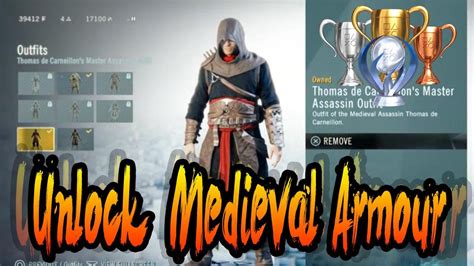 Assassins Creed Unity How To Unlock Medieval Outfit Thomas De