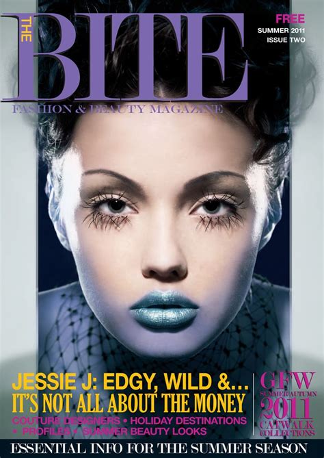the bite magazine issue 2 summer holiday summer season all about the money jessie j beauty