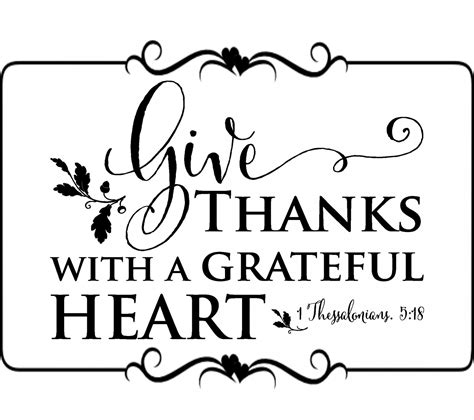 Give Thanks With A Grateful Heart Silhouette Critcut Svg