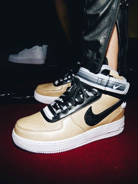 What S He Wearing Nike X Riccardo Tisci Air Force 1 Beige Collection Launch