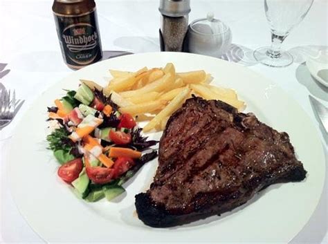 Delicious Steak Dinner Picture Of Richtershuyz Pretoria Tripadvisor