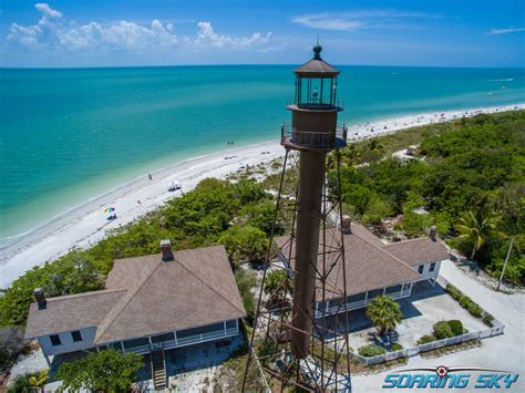 Florida Lighthouses Birdseye View Sanibel Island