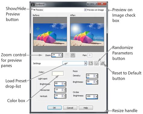 Corel Paintshop Pro Help Choosing Effects