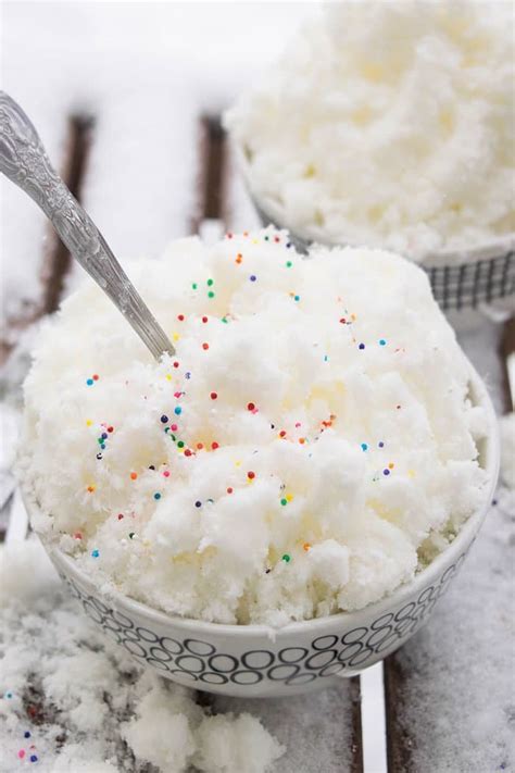 How To Make Snow Ice Cream With Condensed Milk Sweetened Condensed