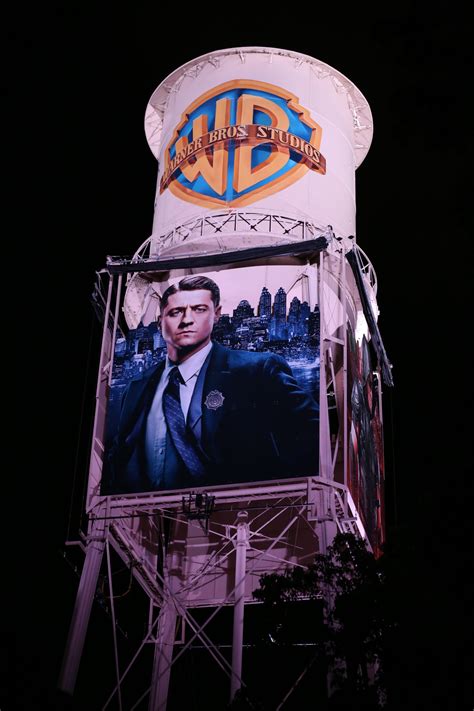 FOR THE FIRST TIME EVER, THE WARNER BROS. WATER TOWER GETS A MAKEOVER ...
