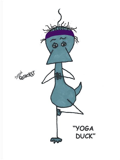 Yoga Duck T Shirt By Mbrookep Redbubble