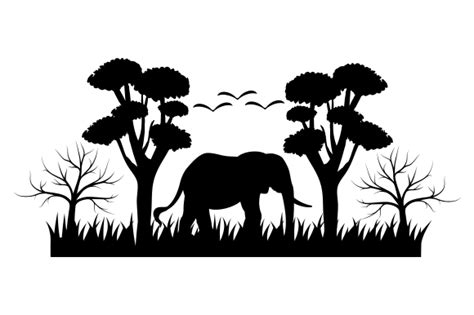 Safari Animal Svg Free 1482 Svg File For Silhouette Download Free