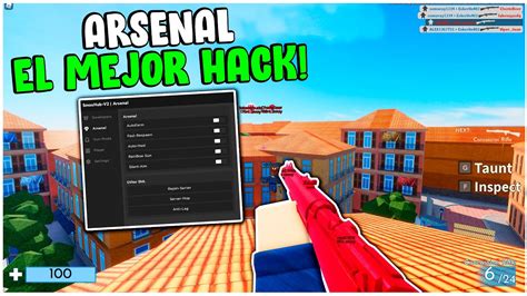 El Mejor H4ck De Arsenal Silent Aim Autofarm Balas Infinitas Esp Y