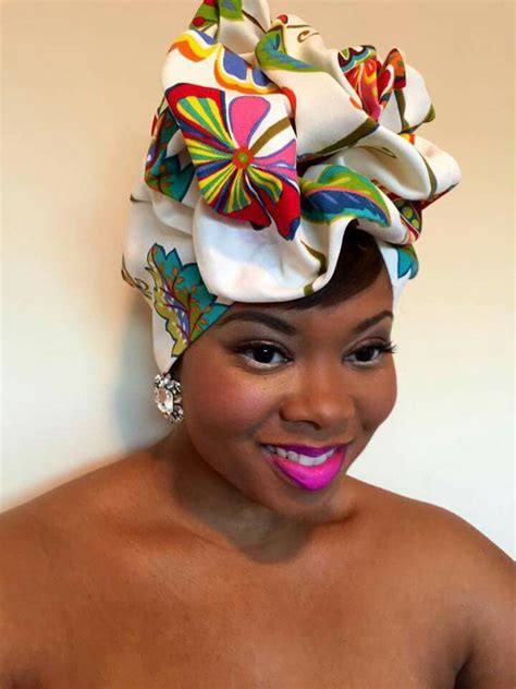 Mode Turban Turban Headwrap African Beauty African Fashion Fascinator Headpiece Hair Scarf