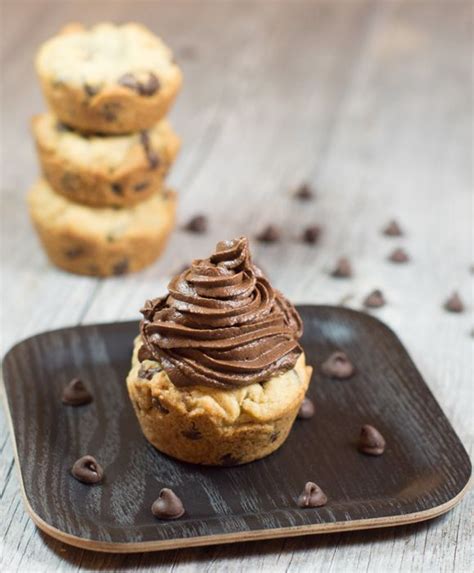 These Soft And Chewy Chocolate Chip Cookie Cups Are Packed With
