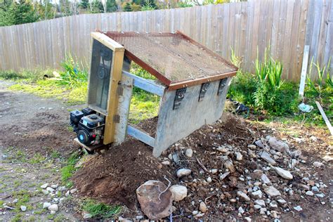 Homemade Soil Screenersifter 11 Steps With Pictures Instructables