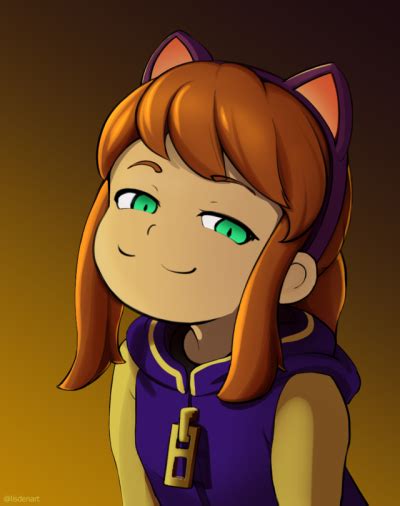 Hat Kid Smug Face In 2020 A Hat In Time Anime Cat Girl