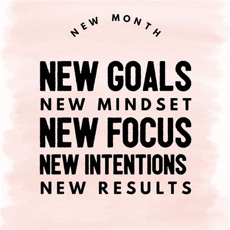 New Month Motivation Goals Quotes Inspiration New Month Quotes Life