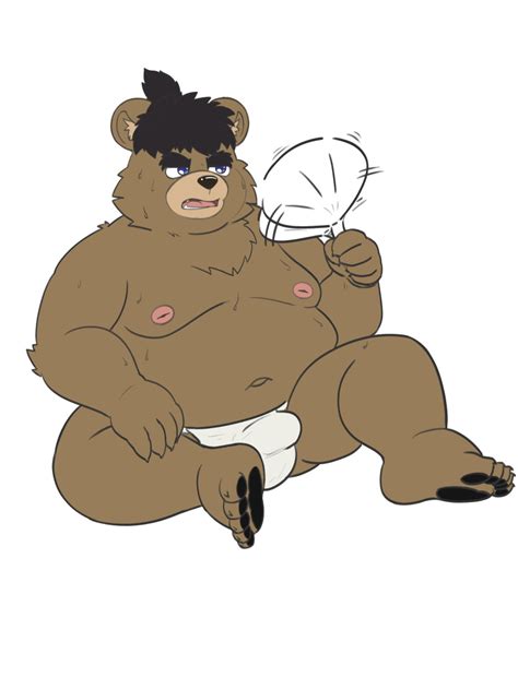 Rule 34 2021 3 4 Absurd Res Anthro Belly Big Belly Black Nose Brown Body Bulge Clothing Hi Res