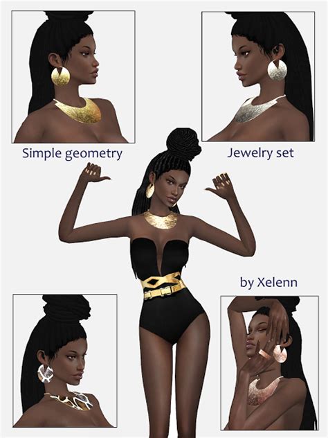 The Sims 4 Xelenn African Sims 4 Sims Sims 4 Cc Packs