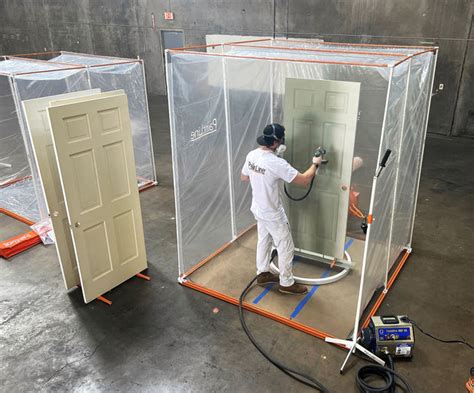 Portable Jobsite Spray Booth Pjsb Paint Booth By Paintline