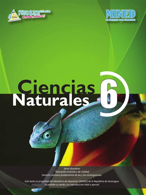 Libro De Ciencias Naturales 6 Grado Ciencias Naturales Sexto Grado