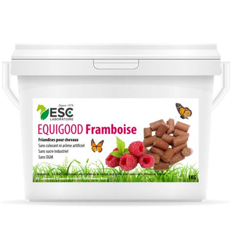 ESC Laboratoire Equigood Friandises Framboise Pour Chevaux 1kg