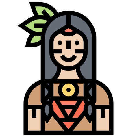 Native American Free People Icons