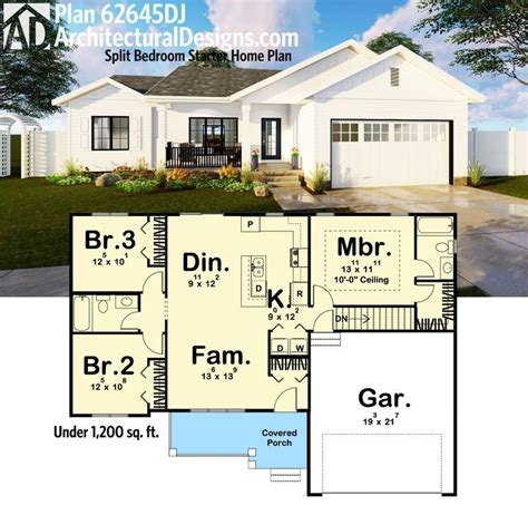 Pin By Tammy Hodges On Mi Casa Starter Home Plans House Plans Dream