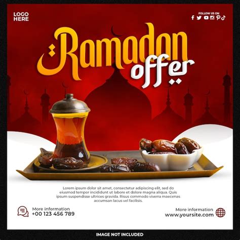 Free Psd Ramadan Iftar Offer Social Media Instagram Template