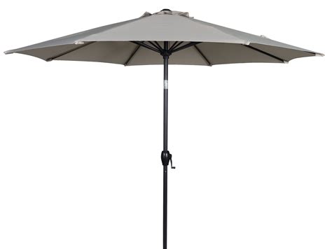 Mainstays 9ft Stone Round Outdoor Tilting Market Patio Umbrella With