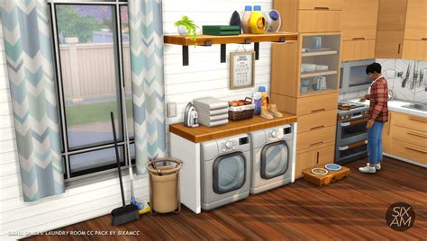 Small Spaces Laundry Room Cc Pack For The Sims 4 Sixam Cc On Vrogue