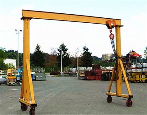 1 Ton Gantry Crane High Quality And Reliable Gantry Cranes