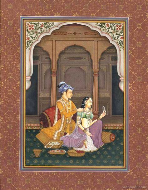 30 Beautiful Indian Mughal Paintings For Your Inspiration