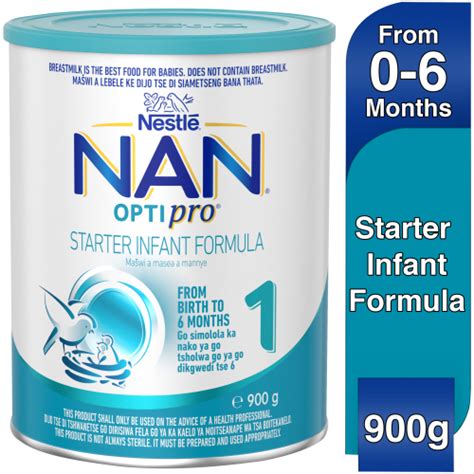 Nestle Nan Stage 1 Optipro Starter Infant Formula 900g Clicks