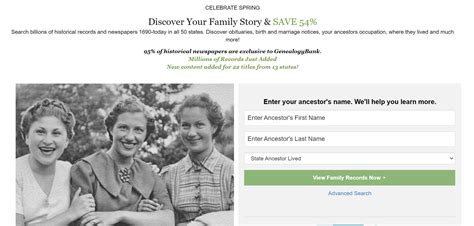 Genealogy Bank Celebrates Spring with 54% OFF! - Genealogy Bargains