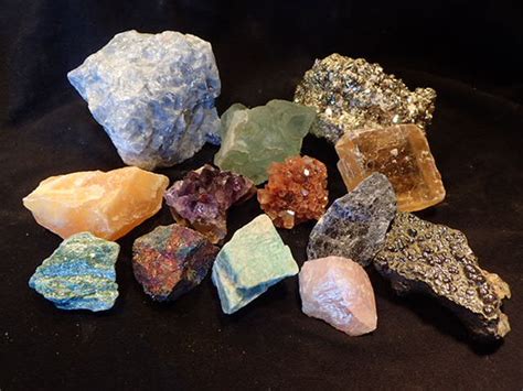 Minerals Mixed Popular Minerals Crystals And Gemstones Natural