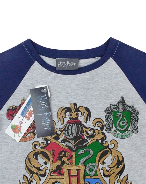 Harry Potter Hogwarts Boys Raglan T Shirt — Vanilla Underground